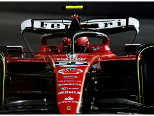 y\z6ȍ~\FERRARI F1 SF-23 TEAM SCUDERIA FERRARI N 55 LAS VEGAS USA GP 2023 CARLOS SAINZ CO/BURAGOu[S 1/18~jJ[