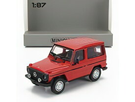 MERCEDES BENZベンツ G-CLASS SHORT (W460) 1980 - RED/Minichamps 1/87ミニカー