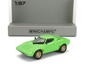LANCIA STRATOS 1974 - GREEN/Minichamps 1/87~jJ[