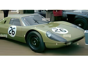 y\z12ȍ~\PORSCHE 904 CARRERA GTS ch.904-025 N 26 SILVERSTONE INTERNATIONAL GRAND TOURING 1964 INNES IRELAND - GREEN/CMC 1/18~jJ[