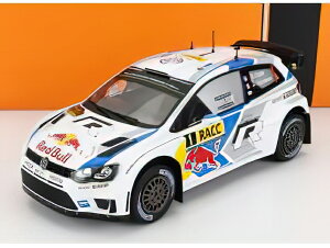 VOLKSWAGEN POLO R WRC RED BULL N 1 RALLY CATALUNYA 2014 S.OGIER - J.INGRASSIA/IXO 1/24ミニカー