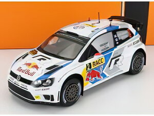 VOLKSWAGEN POLO R WRC RED BULL N 2 RALLY CATALUNYA 2014 J.M.LATVALA - M.ANTTILA/IXO 1/24ミニカー