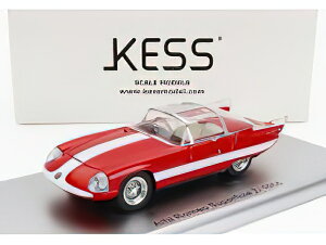ALFA ROMEO 6C 3000 SUPERFLOW II PININFARINA 1956 - RED WHITE/Kess-Model 1/43~jJ[