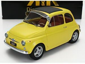 �y�\��zFIAT 500 F CUSTOM 1968 - YELLOW/KK-SCALE 1/12�~�j�J�[
