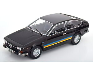 y\zALFA ROMEO ALFETTA 2000 GTV TURBODELTA 1979 - 2 TONE BLACK/KK-SCALE 1/18~jJ[