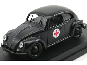 VOLKSWAGEN BEETLE MILITARY AMBULANCE 1943 - BLACK /Rio 1/43�~�j�J�[