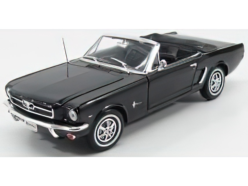 FORD USA MUSTANG CABRIOLET 1964 - BLACK /WELLY 1/18ミニカー：ラストホビー