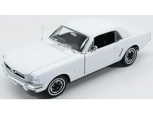 FORD USA MUSTANG 1/2 HARD-TOP 1964 - WHITE /WELLY 1/18~jJ[