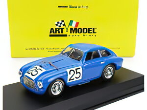 FERRARI - 195S 2.3L V12 TOURING BERLINETTA TEAM LUIGI CHINETTI N 25 24h LE MANS 1950 RAYMOND SOMMER - DORINO SERAFINI - BLUE /ART-MODEL 1/43 �~�j�J�[