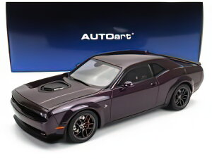 DODGE CHALLENGER R/T SCAT PACK WIDEBODY 2022 HELLRAISIN PURPLE/I[gA[g 1/18~jJ[