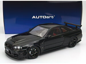 NISSAN SKYLINEYXJCC GT-R (R34) Z-TUNE 2002 - PEARL BLACK /Autoart 1/18~jJ[
