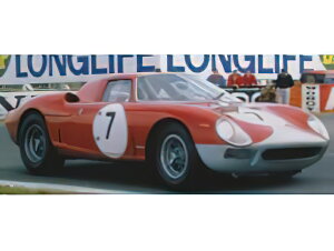 y\z12ȍ~\FERRARI - 250LM ch. n5895 N 7 WINNER 12h REIMS 1964 GRAHAM HILL - JOACHIM BONNIER - RED /CMC 1/18 ~jJ[