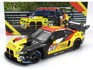 BMW 4SERIES M4 GT3 TEAM BMW JUNIOR N 72 24h NURBURGRING 2023 DAN HARPER MAX HESSE NEIL VERHAGEN BLACK YELLOW RED/~j`vX 1/18~jJ[