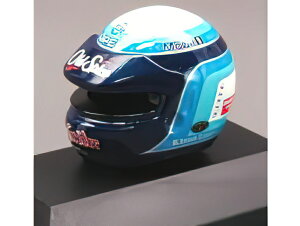 CASCO HELMET�w�����b�g OPEL DTM 1995 K.LUDWIG - WHITE 2 TONE BLUE /Minichamps 1/8