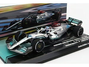 MERCEDES GP F1 W13E TEAM MERCEDESAMG PETRONAS F1 N 63 3rd FRANCE GP 2022 GEORGE RUSSEL SILVER GREEN/~j`vX 1/43~jJ[