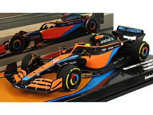 McLAREN F1 MCL36 MERCEDES TEAM MCLAREN N 4 BAHRAIN GP 2022 LANDO NORRIS ORANGE LIGHT BLUE/ミニチャンプス 1/43ミニカー