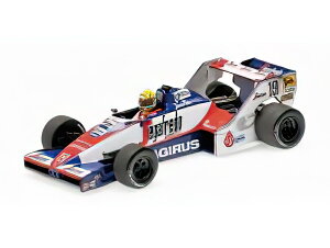 y\z12ȍ~\TOLEMAN F1 TG183B HART N 19 BRAZILIAN GP DIRTY VERSION 1984 AYRTON SENNAACgEZi /Minichamps 1/43 ~jJ[