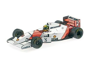 y\z12ȍ~\McLAREN}N[ F1 FORD MP4/8 V8 TEAM MARLBORO N 8 WINNER MONACO GP WITH FIGURINE AND TROPHY DIRTY VERSION 1993 AYRTON SENNAACgEZi - WHITE RED /Minichamps 1/18~jJ[