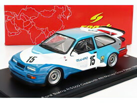 FORD ENGLAND SIERRA RS500 COSWORTH N 15 4th MACAU GUIA RACE 1988 NAOKI NAGASAKA LIGHT BLUE WHITE RED/スパーク 1/43ミニカー
