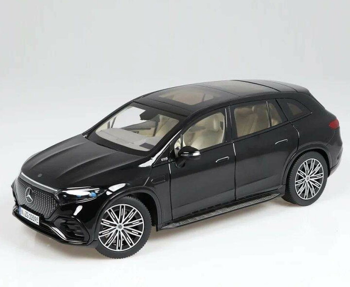 楽天市場】Mercedes Benz EQS SUV AMG Line obsidian black /NZG 1/18 