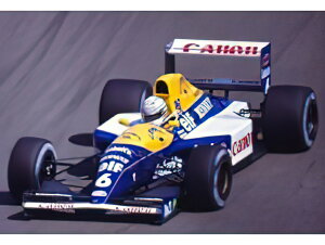 y\z12ȍ~\WILLIAMS F1 FW14B RENAULT N 6 2nd BRITISH GP 1992 RICARDO PATRESE BLUE YELLOW WHITE/GP Replicas 1/12~jJ[