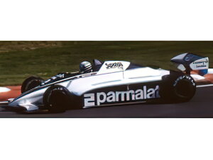y\z12ȍ~\BRABHAM - F1 BT50 PARMALAT N 2 DUTCH GP tBMAt 1982 RICCARDO PATRESE - WHITE BLUE /GP Replicas 1/18~jJ[