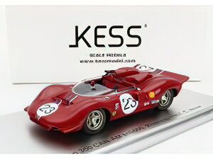 FERRARI�t�F���[�� 350 P4 SPIDER CANAM s/n0860 N 23 RIVERSIDE RACE 1967 C.AMON RED/Kess-Model 1/43�~�j�J�[