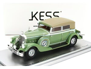 PIERCE ARROW 124 CONVERTIBLE BERLINE SEDAN LE BARON CLOSED 1933 LIGHT GREEN/Kess-Model 1/43�~�j�J�[
