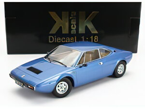 y\z5ȍ~\FERRARItF[ DINO 208 GT4 1975 - BLUE /KK-SCALE 1/18~jJ[