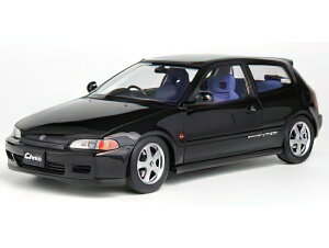 y\z12ȍ~\HONDA CIVICVrbN SIR II EG6 VTEC 1993 - BLACK /LCD 1/18~jJ[
