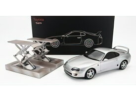 TOYOTA - SUPRA MKIV (A80) COUPE 1993 - SILVER /LCD 1/18 ミニカー