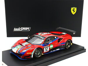 FERRARI - 488 GT3 EVO 3.9L TURBO V8 TEAM AF CORSE N 52 WINNER PRO-AM CUP 24h SPA 2022 ANDREA BERTOLINI - STEFANO COSTANTINI - LOUIS MACHIELS - ALESSIO ROVERA - RED BLUE BLACK /LOOKSMART 1/43 �~�j�J�[