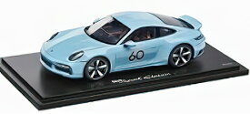 【予約】Porscheポルシェ特注ディーラーモデル 911 Sport Classic (992) Meissen blue 500個限定 /Spark 1/18 ミニカー