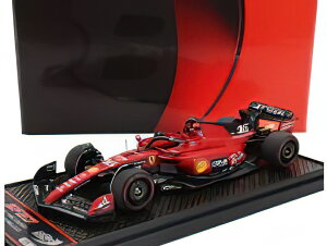 FERRARI F1 SF-23 TEAM SCUDERIA FERRARI N 16 3rd BELGIUM GP 2023 CHARLES LECLERC RED BLACK/BBR 1/43~jJ[