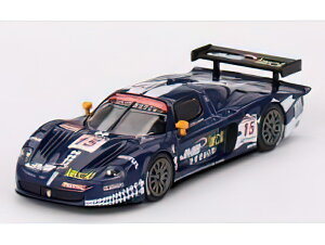 �y�\��z12���ȍ~�����\��MASERATI MC12 6.0L V12 TEAM JMB RACING N 15 4th 24h SPA 2008 BEN AUCOTT ALAIN FERTE STEPHANE DAOUDI BLUE/BBR 1/64�~�j�J�[