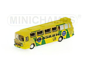 MERCEDES BENZ O302 AUTOBUS BRAZIL BRASILE (FOOTBALL WORLD CUP 1974 CAMPIONATO DEL MONDO DI CALCIO GERMANIA 1974) YELLOW/Minichamps 1/160~jJ[