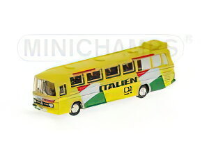MERCEDES BENZ O302 AUTOBUS ITALY ITALIA (FOOTBALL WORLD CUP 1974 CAMPIONATO DEL MONDO DI CALCIO GERMANIA 1974) YELLOW/Minichamps 1/160ミニカー