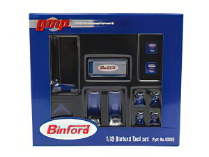 ANZT[ SET OFFICINA GARAGE TOOL SET BINFORD BLUE SILVER/GMP 1/18~jJ[