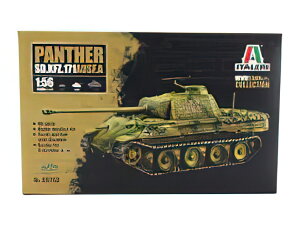 TANK SD.KFZ. 171 PANTHER AUSF.A MILITARY 1945 //ITALERI 1/56͌^fLbg