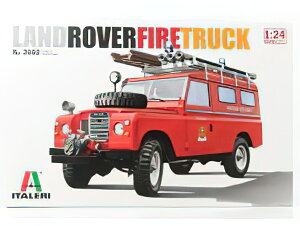 LAND ROVER LAND III SERIES 109 HAMPSHIRE SERVICE FIRE ENGINE 1961 //ITALERI 1/24͌^fLbg