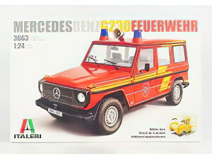MERCEDES BENZ G-CLASS G230 FEUERWEHR //ITALERI 1/24�͌^���f���L�b�g