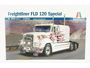 FREIGHTLINER FLD120 SPECIAL TRACTOR TRUCK 3-ASSI 1986 //ITALERI 1/24�͌^���f���L�b�g