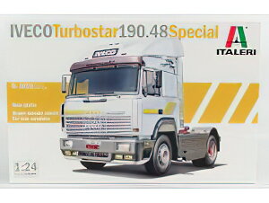 IVECO FIAT TURBOSTAR 190.48 SPECIAL TRACTOR TRUCK 2-ASSI 1988 //ITALERI 1/24�͌^���f���L�b�g