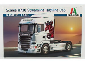 SCANIA R730 TRACTOR TRUCK STREAMLINE HIGHLINE 2-ASSI 2011 -/ITALERI 1/24͌^fLbg