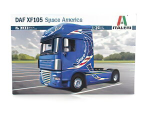 DAF XF105 510 SPACE AMERICA TRACTOR TRUCK 2-ASSI 2011 //ITALERI 1/24͌^fLbg