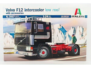 VOLVO F12 TURBO 6 LOW ROOF TRACTOR TRUCK 2-ASSI 1977 //ITALERI 1/24�͌^���f���L�b�g