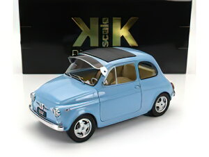 FIAT - 500 F CUSTOM WITH ABARTH RIMS 1968 - LIGHT BLUE/KK-SCALE 1/12�~�j�J�[