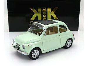 FIAT - 500 F CUSTOM WITH ABARTH RIMS 1968 - LIGHT GREEN/KK-SCALE 1/12�~�j�J�[