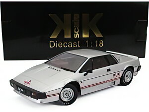 y\zLOTUS ESPRIT TURBO 1981 SILVER RED/KK-SCALE 1/18~jJ[