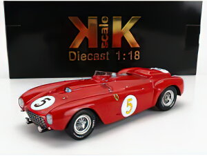 FERRARI - 375 PLUS 5.0L V12 SPIDER TEAM SCUDERIA FERRARI N 5 24h LE MANS 1954 LOUIS ROSIER - ROBERT MANZON - RED/KK-SCALE 1/18~jJ[